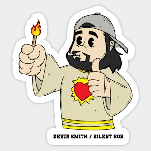 Kevin Smith/Silent Bob Need a light? Sticker